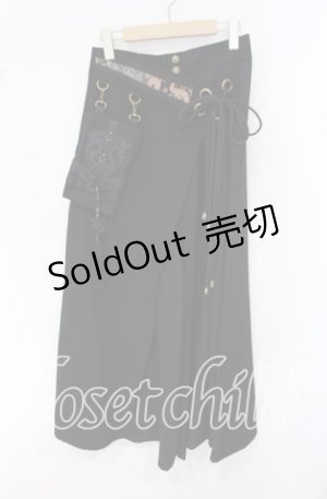 画像: Desoro Works / 琉球浪漫物語わいどぱんつ  ブラック O-25-09-30-2032-PU-PA-IG-OS