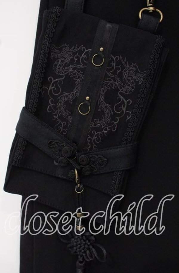 画像2: Desoro Works / 琉球浪漫物語わいどぱんつ  ブラック O-25-09-30-2032-PU-PA-IG-OS (2)