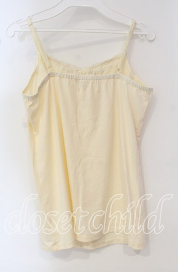 画像3: 【SALE】axes femme / ガーデンインナーキャミソール  アイボリー O-25-09-30-2010-AX-TO-IG-ZT015 (3)