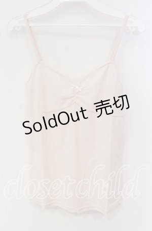 画像: LIZ LISA / プチリボンキャミソール  ピンク O-25-09-30-2013-LO-TO-IG-OS