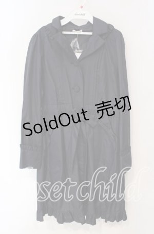 画像: axes femme / トレンチ風レインコート  ネイビー O-25-09-30-2022-AX-CO-IG-OS