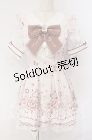 画像: LIZ LISA / Many Hearts Afternoontea柄セットアップ 0 ピンク O-25-09-30-002-LO-OP-OW-OS