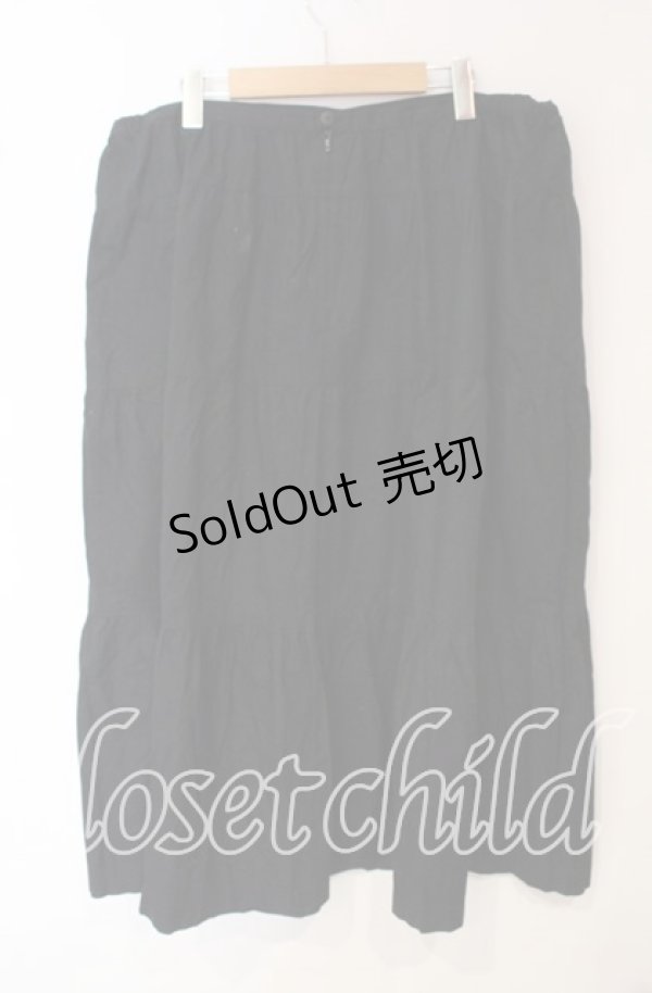 画像3: WONDERFUL WORLD / プレーンロングスカート【お直しあり】  クロ O-25-09-30-019-LO-SK-IG-ZI (3)