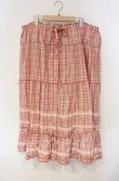 画像1: PINK HOUSE / オリジナルチェックロングスカート【お直しあり】  ピンク O-25-09-30-022-LO-SK-IG-OS (1)
