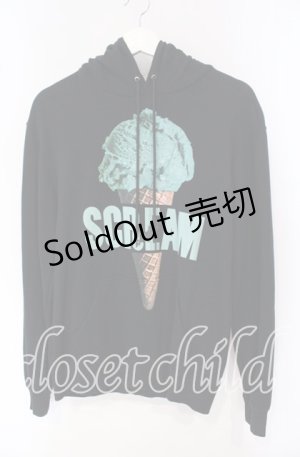 画像: MILKBOY / ICECREAMパーカー L ミントｘブラック O-25-10-02-026-MB-TO-YM-OS