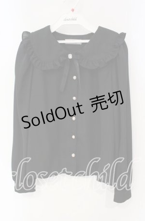 画像: Ank Rouge / 2022年 Happy Bag ブラウス【単品】  クロ O-25-10-02-031-CA-BL-IG-OS