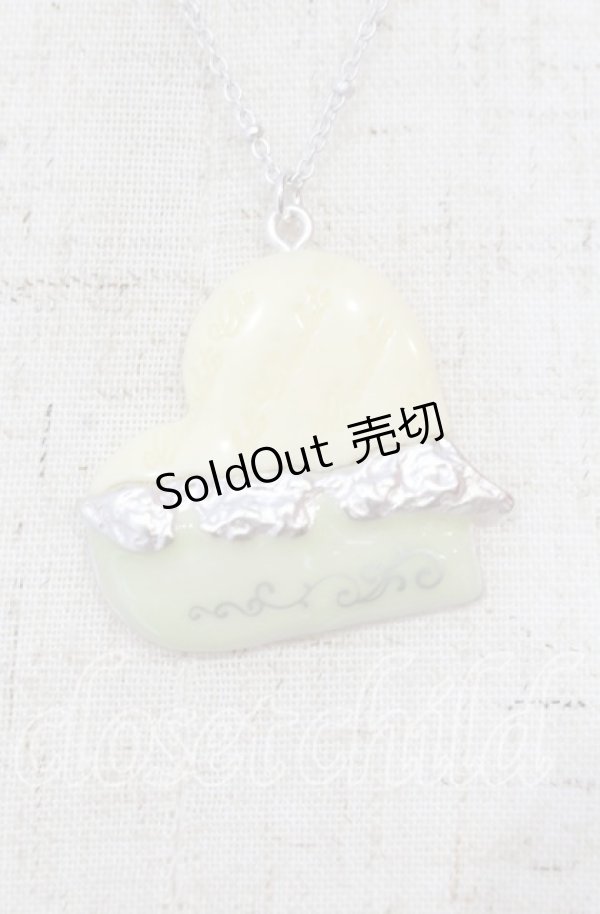 画像1: axes femme / ハートチョコネックレス  シルバー O-25-10-03-006-AX-AC-OW-ZT434-F005 (1)