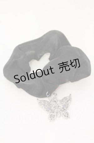 画像: axes femme / THANKS FES ノベルティシュシュ  クロ O-25-10-03-009-AX-AC-IG-ZT432-F003