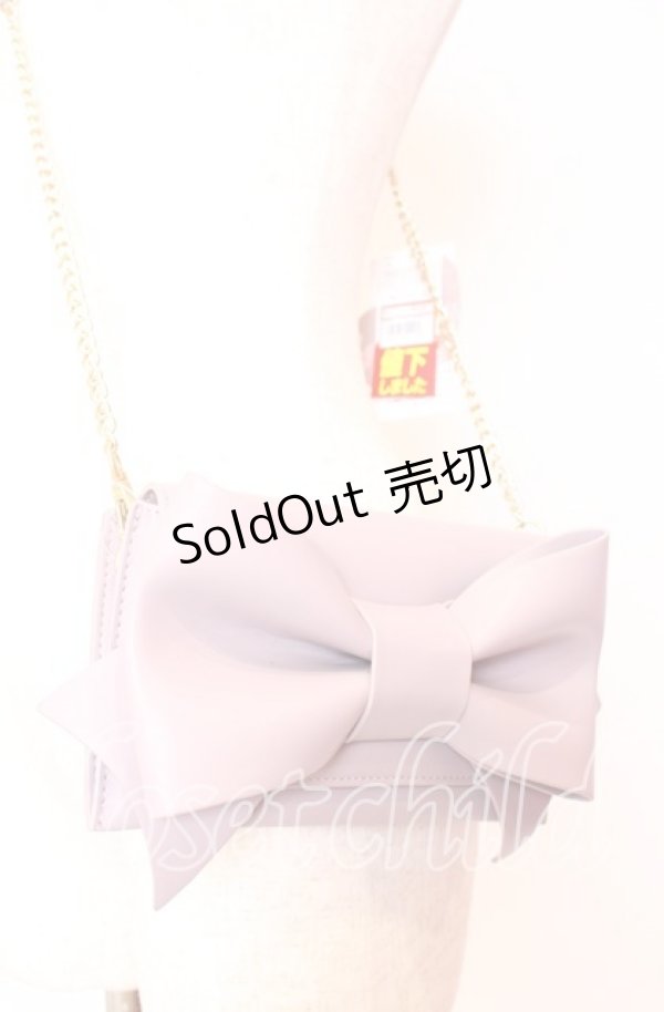 画像1: 【SALE】m petit by misako / AMリボンフラップSLD  中紫 O-25-10-03-011-LO-ZA-IG-ZT335 (1)