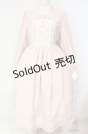 画像: axes femme kawaii / プランタンワンピース  ピンク O-25-10-04-004-AX-OP-IG-OS
