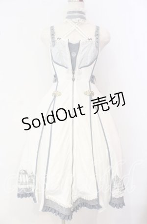 画像: Ozz oneste / Fairy Tale Rose バッスルワンピース  ホワイト×サック O-25-10-04-005-OO-OP-IG-OS