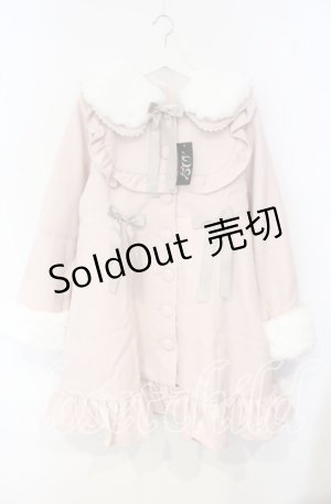 画像: DearMyLove / うさ耳トリプルリボンコート 3L ピンク O-25-10-04-055-EL-CO-OW-OS