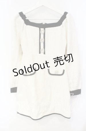 画像: Swankiss / NV elegant tweed O/P　ワンピース F ベージュ O-25-10-04-060-CA-OP-OW-OS