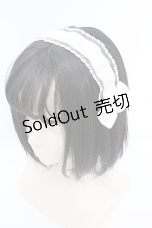 画像: m petit by misako / AM*NIヘッドドレスA  オフ O-25-10-04-1005-LO-AC-IG-ZT434-F005