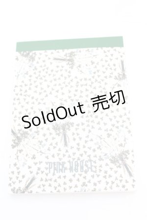 画像: 【SALE】PINK HOUSE / メモ帳  しろつめくさ O-25-10-04-1062-LO-ZA-IG-ZT432