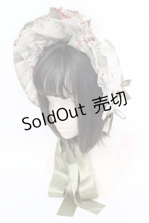 画像: metamorphose / アンティークブーケボンネット  グラスグリーン O-25-10-04-1007-ME-AC-OW-OS
