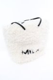 画像1: MILK / FLUFFY バッグ  オフシロ O-25-10-04-1016-ML-BG-OW-ZT335 (1)