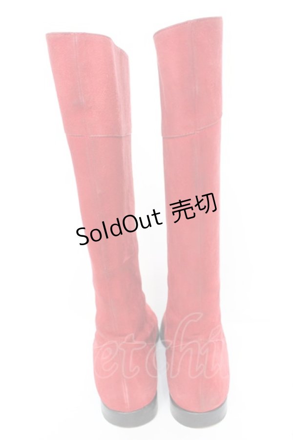画像3: 【SALE】PINK HOUSE / スエードブーツ LL アカ O-25-10-04-1017-LO-SH-OW-ZT088 (3)