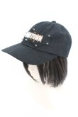 画像1: MILKBOY / HOME TOWN スタッズ キャップ  ブラック O-25-10-04-1002-MB-AC-OW-ZT-K007 (1)