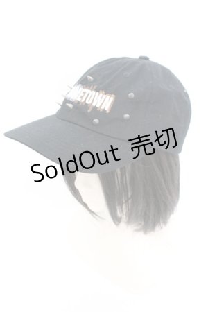 画像: MILKBOY / HOME TOWN スタッズ キャップ  ブラック O-25-10-04-1002-MB-AC-OW-ZT-K007