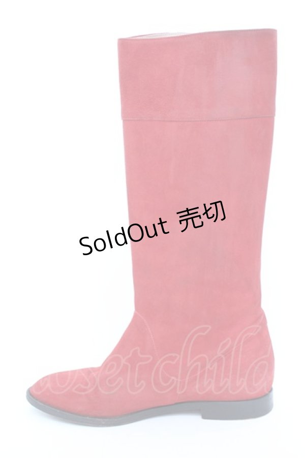 画像6: 【SALE】PINK HOUSE / スエードブーツ LL アカ O-25-10-04-1017-LO-SH-OW-ZT088 (6)