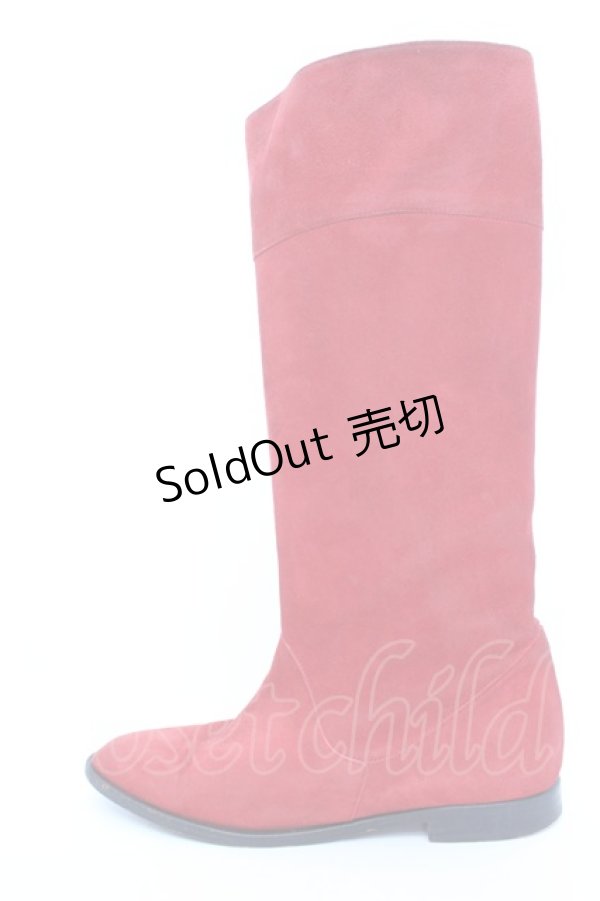 画像7: 【SALE】PINK HOUSE / スエードブーツ LL アカ O-25-10-04-1017-LO-SH-OW-ZT088 (7)