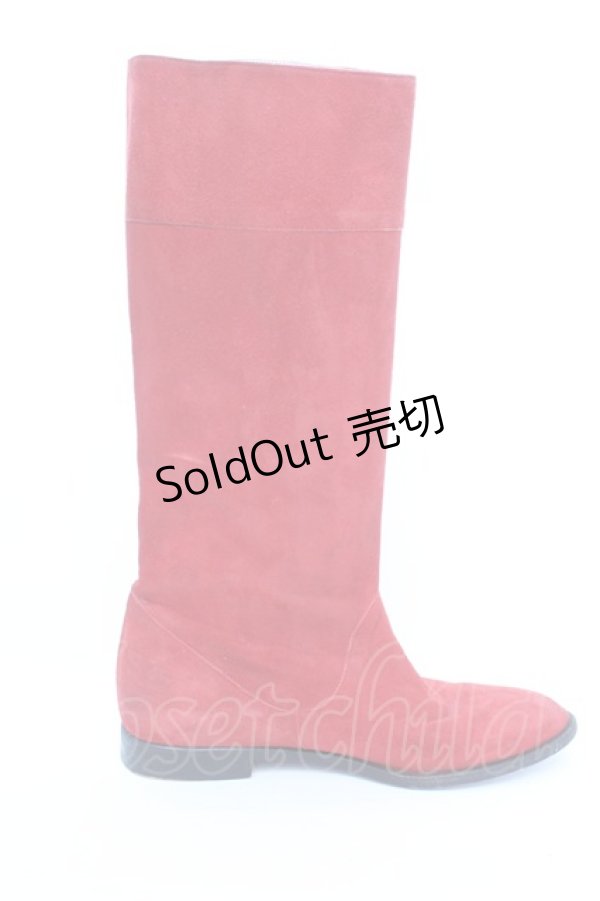 画像8: 【SALE】PINK HOUSE / スエードブーツ LL アカ O-25-10-04-1017-LO-SH-OW-ZT088 (8)