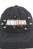 画像2: MILKBOY / HOME TOWN スタッズ キャップ  ブラック O-25-10-04-1002-MB-AC-OW-ZT-K007 (2)