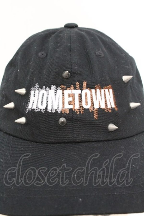 画像2: MILKBOY / HOME TOWN スタッズ キャップ  ブラック O-25-10-04-1002-MB-AC-OW-ZT-K007 (2)