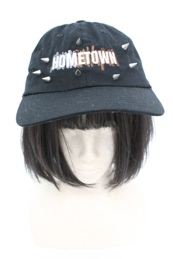 画像3: MILKBOY / HOME TOWN スタッズ キャップ  ブラック O-25-10-04-1002-MB-AC-OW-ZT-K007 (3)