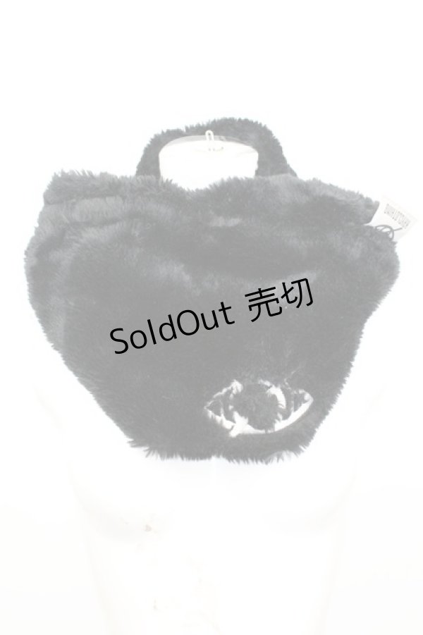 画像1: KRY CLOTHING / ファースヌード  ブラック O-25-10-04-1026-EL-ZA-OW-ZT335 (1)