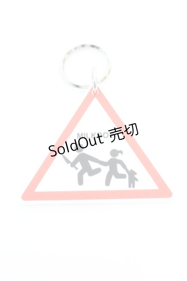 画像1: 【SALE】MILKBOY / 標識キーホルダー   O-25-10-04-1036-MB-ZA-OW-ZT434-F004 (1)