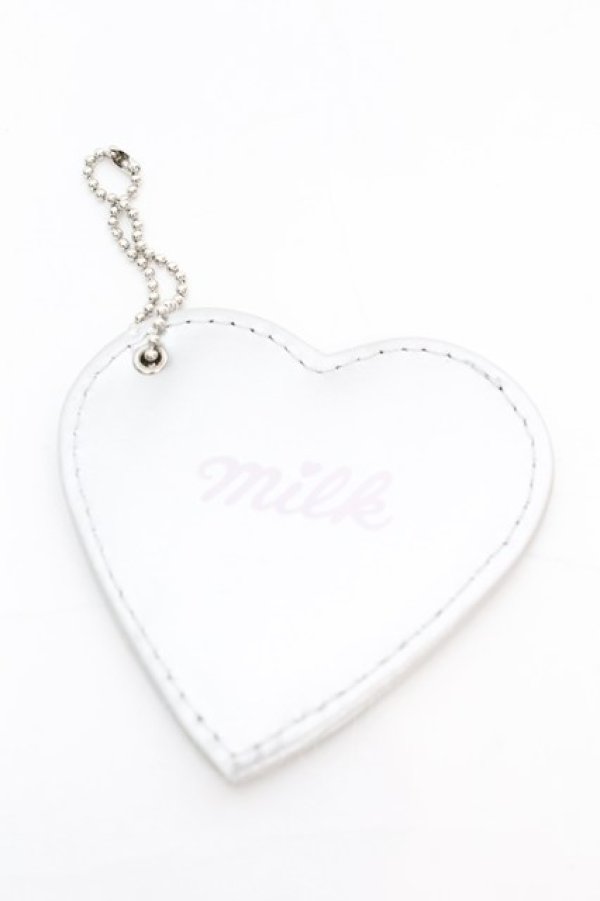 画像1: MILK / PUミラーチャーム  シルバー O-25-10-04-1039-ML-ZA-OW-ZT434-F002 (1)