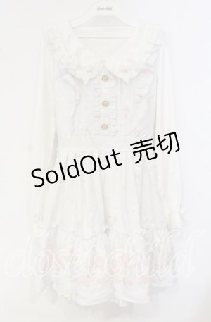 画像: LIZ LISA / Jardin de fleurs柄ワンピース 2 サックス O-25-10-04-065-LO-OP-OW-OS
