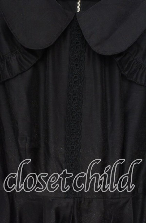 画像2: Swankiss / オーガンジーワンピース F クロ O-25-10-04-073-CA-OP-OW-ZT057 (2)