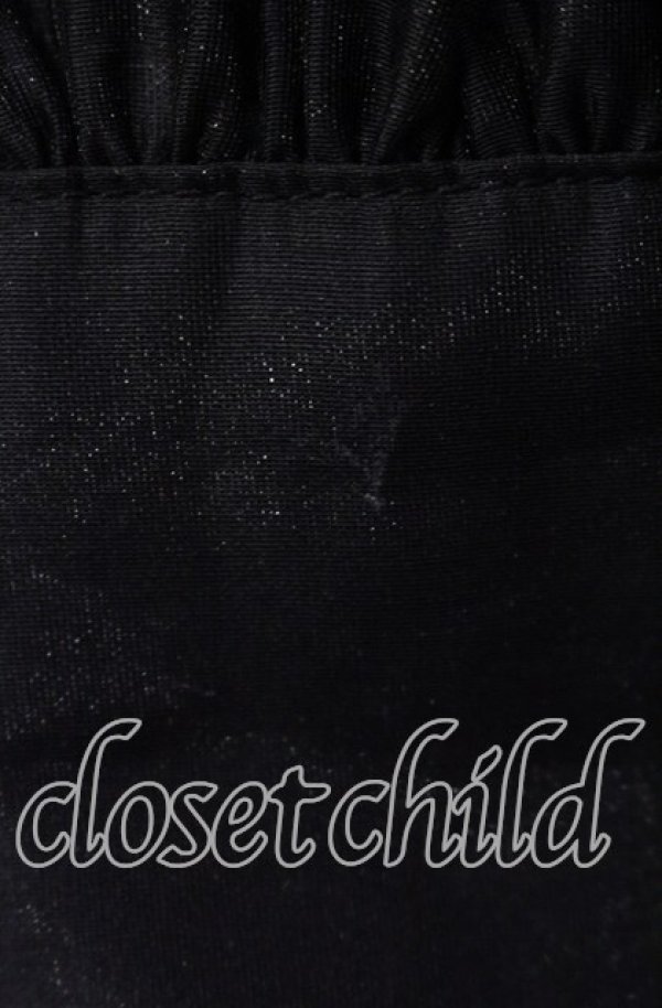 画像5: Swankiss / オーガンジーワンピース F クロ O-25-10-04-073-CA-OP-OW-ZT057 (5)