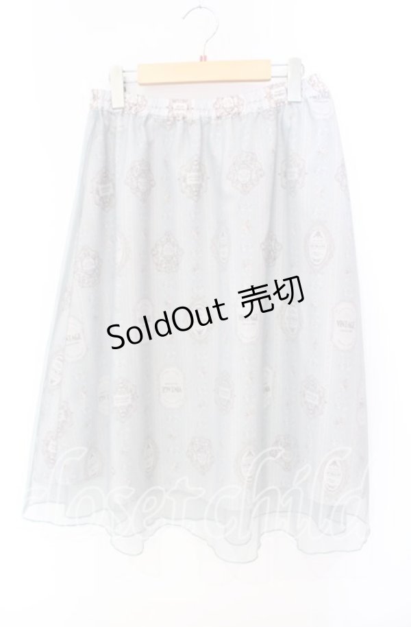 画像1: 【SALE】axes femme / ヴィンテージスカート  ミント O-25-10-04-080-AX-SK-IG-ZT028 (1)