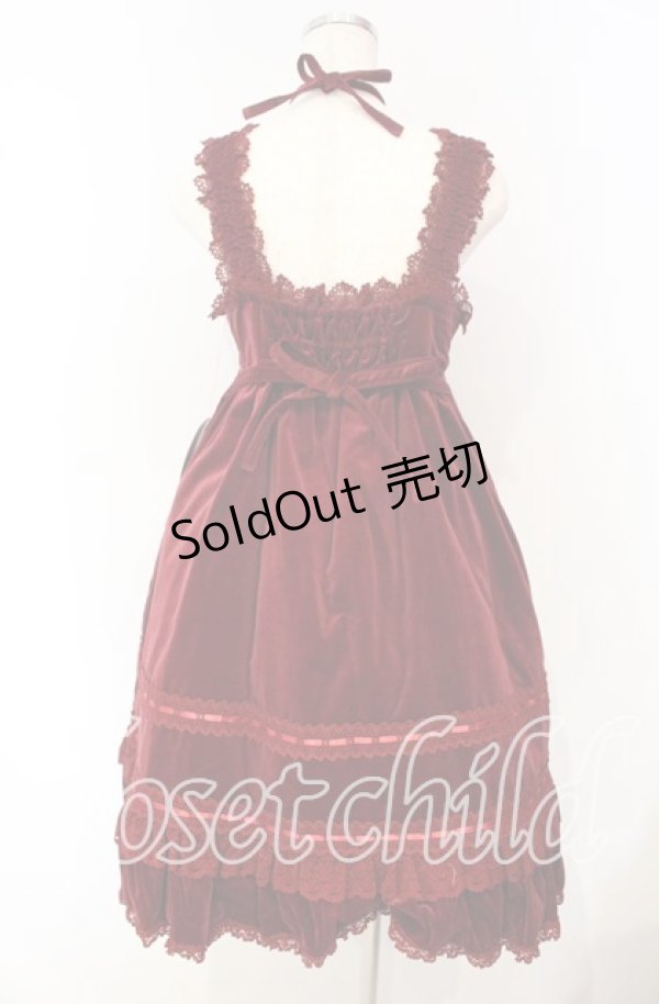 画像5: BABY,THE STARS SHINE BRIGHT / 別珍ベビードールジャンパースカート  えんじ O-25-10-04-093-BA-OP-OW-OS (5)