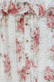 画像2: LIZ LISA / 花柄レースレイヤードチュニック 0 シロ×ピンク O-25-10-04-028-LO-TO-OW-ZT49 (2)