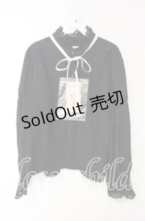 画像: Eri Aino's Collection / シャーロットの水曜日ブラウス 3L クロ O-25-10-06-026-LO-BL-OW-OS