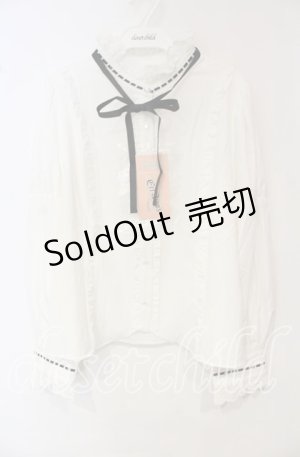 画像: Eri Aino's Collection / シャーロットの水曜日ブラウス 3L シロ O-25-10-06-027-LO-BL-OW-OS