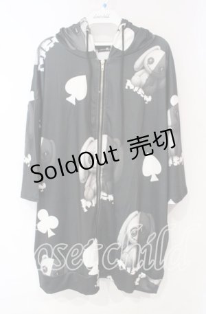 画像: NieR Clothing / 2025年~ver.9 ユニセックスジップアウター  ブラック O-25-10-06-030-PU-TO-IG-ZT307