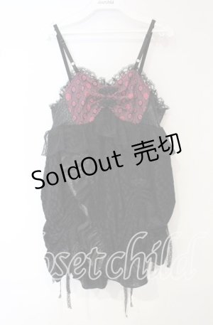 画像: Qutie Frash / ベビードール  ブラック O-25-10-06-032-QU-OP-OW-OS