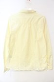 画像3: Fi.n.t / 丸襟3つリボンブラウス  イエロー O-25-10-06-040-CA-BL-IG-ZT513 (3)