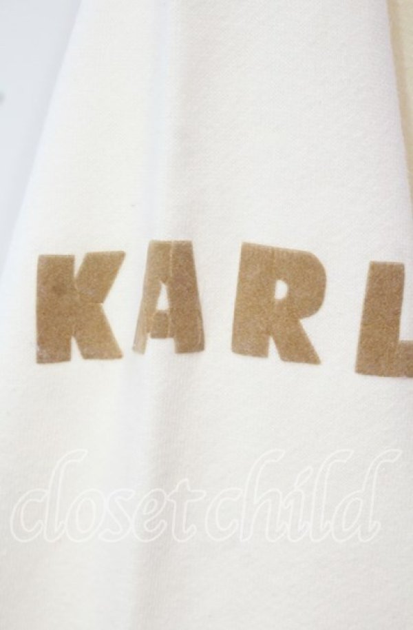 画像2: Karl Helmut / ワッペン裏ボアトレーナー  ピンク O-25-10-06-053-EL-TO-IG-ZT080 (2)