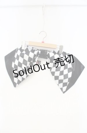 画像: Qutie Frash /  飾り帯〜ダイヤ〜  ブラック×ホワイト O-25-10-06-090-QU-TS-OW-OS