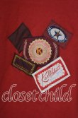 画像2: Karl Helmut / パッチTシャツ  アカ O-25-10-06-096-EL-TS-IG-ZT379 (2)