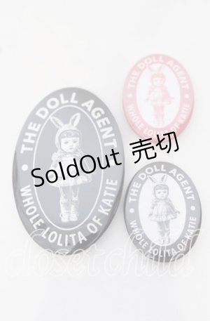 画像: Katie / 缶バッジ3個セット   O-25-10-10-037-LO-ZA-OW-OS