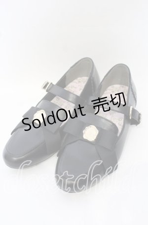 画像: m petit by misako / NINA'Sコラボパンプス M クロ O-25-10-10-041-LO-SH-OW-ZT-K003