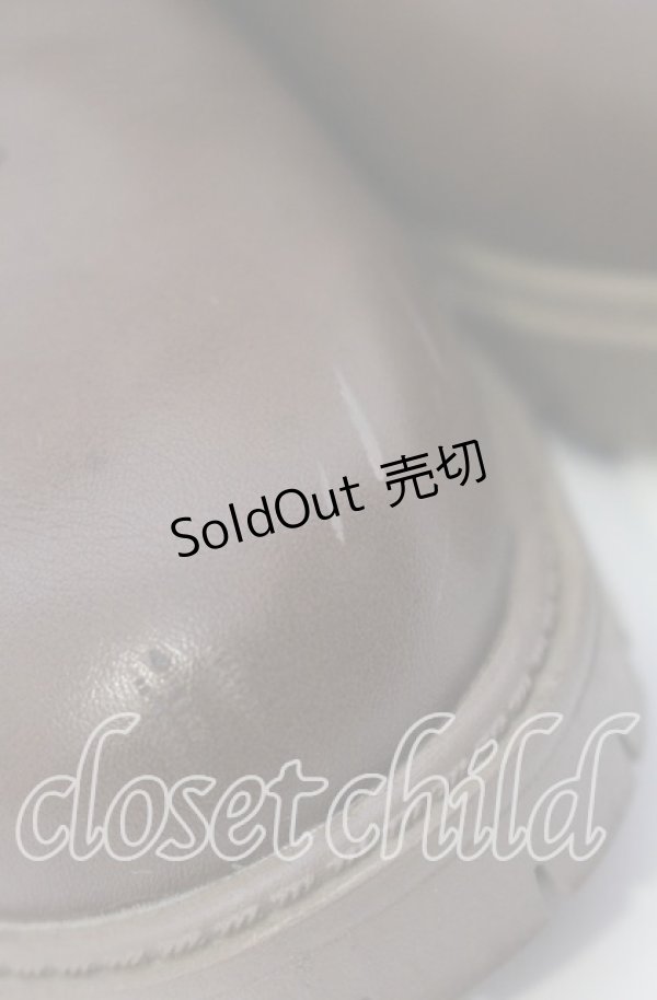 画像8: axes femme / 配色ファースノーブーツ M ブラウン O-25-10-10-043-AX-SH-OW-ZT-K003 (8)